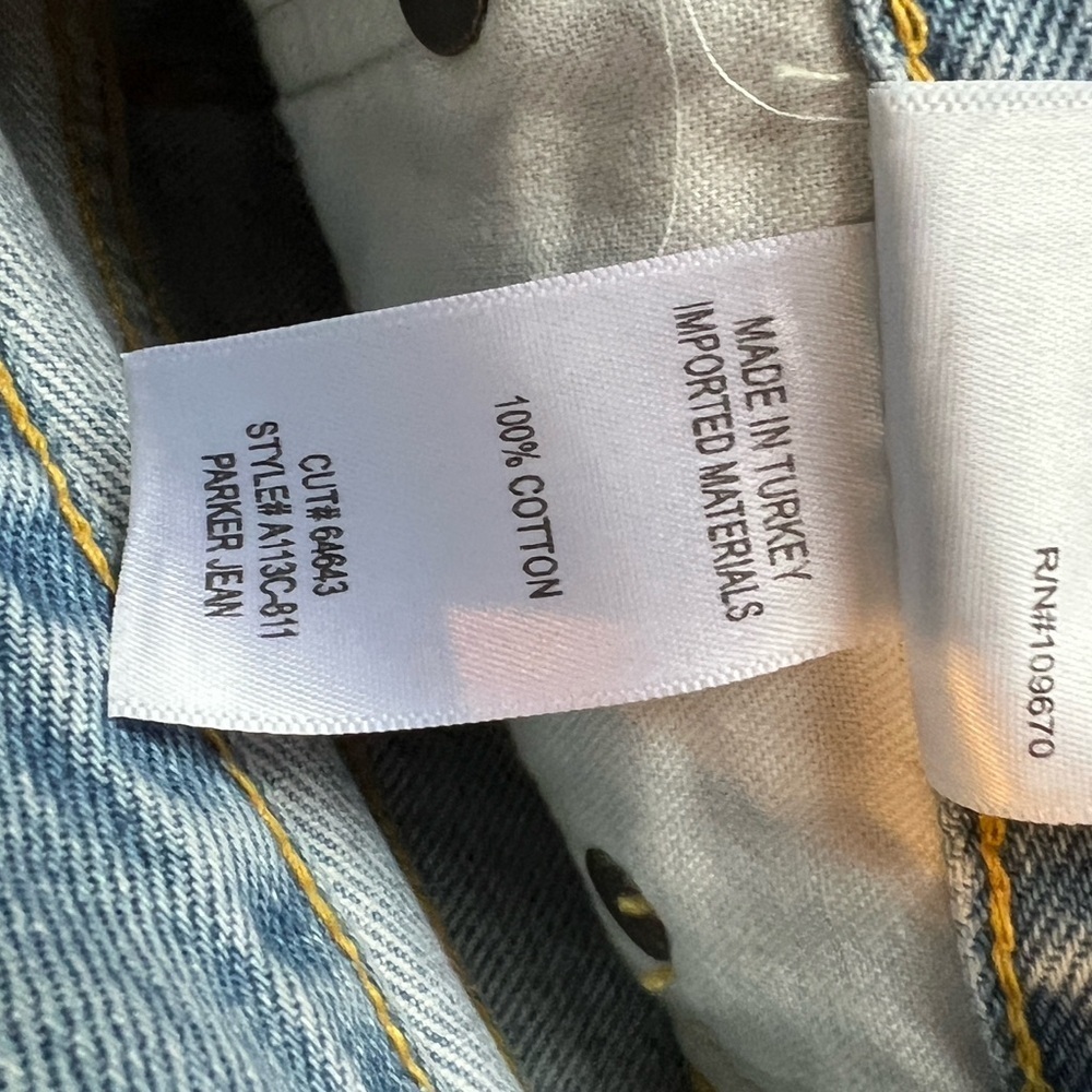 Agolde Parker Ankle Jeans Button Fly - Picture 8 of 11